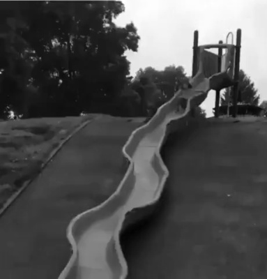 a dangerous slide