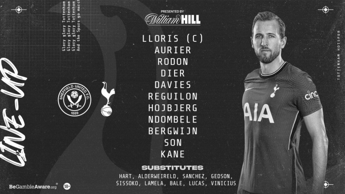 Son Heung-min in the lineup against Tottenham Sheffield