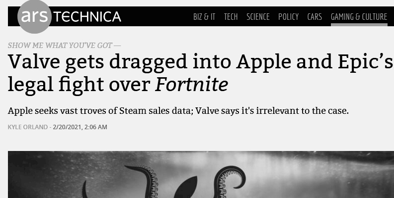 Apple says, "I need to give you the sales secrets of the valve."