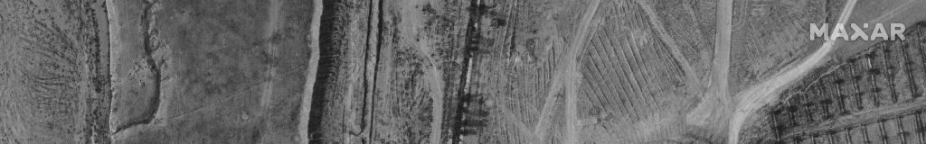 Biden's first military operation satellite image.