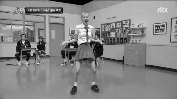 [Knowing Bros] Real-time BLACKPINK Rose's answer dance.GIF (feat. Baek Ji-young's Choice)