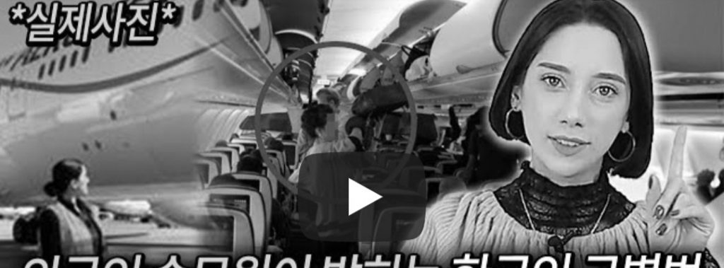 Characteristics of Korean passengers spoken by foreign flight attendants