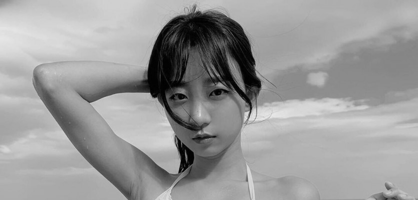 Pyo Eun-ji's lingerie bikini.