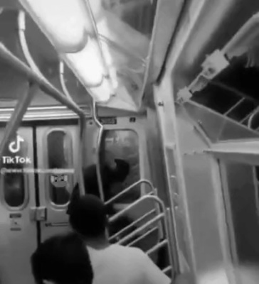 Black Man Assaults Asian On New York Subway
