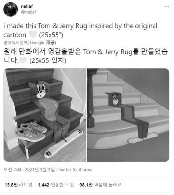 Tom and Jerry Carpet.