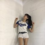 Cheerleader Ahn Ji-hyun Hot Pants