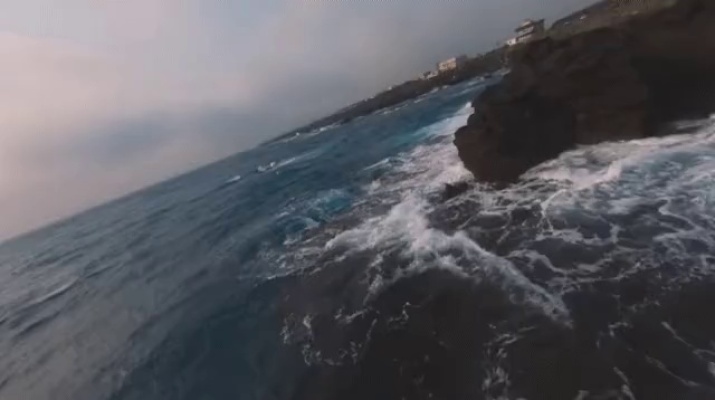 Why don't you fly a drone on Jeju Island?