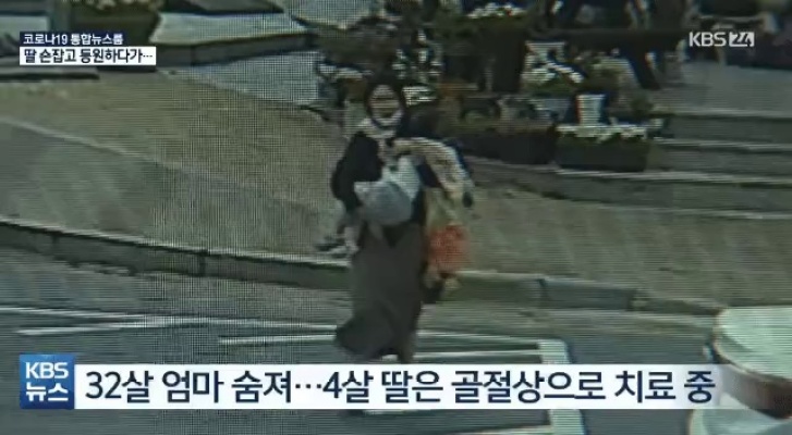 Mother and daughter crossing the crosswalk with a 4-year-old daughter.gif