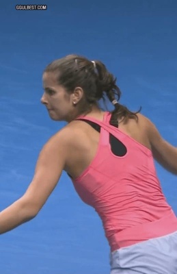 Tennis player Julia Goerges Movement ㄷㄷ