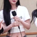 Checkered waist Chaeyoung hot pants