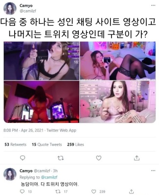 OH) Adult Site VS Twitch