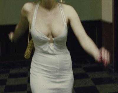 Jennifer Lawrence, who's really upset about something.