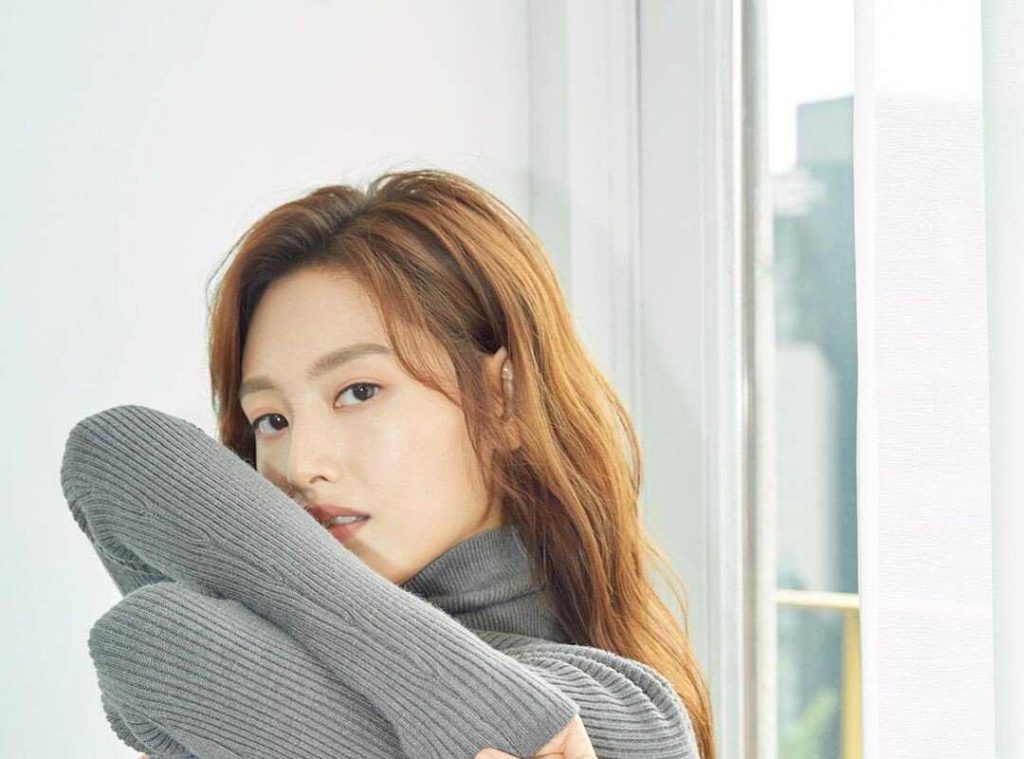 Rainbow Kim Jae-kyung Fila Underwear Photo shoot
