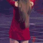 From the back, I saw Chorong.