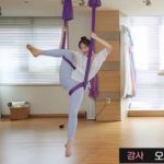 LOONA's Chou Flying Yoga