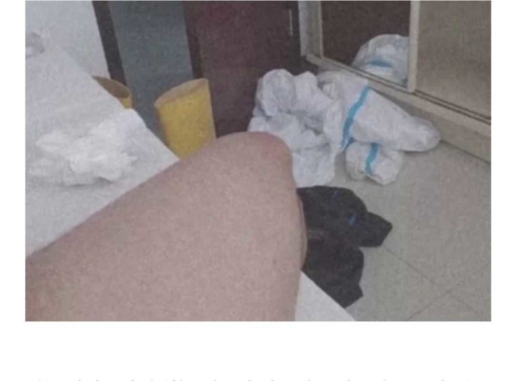 In Indonesia, a nurse lost her sex drive, took off her protective clothing, and Sacks with a Corona patient.