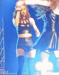 Garter belt Suzy. Whoa. This is the worst. shivering