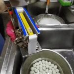Quail egg peeling machine gif