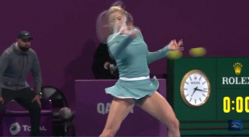 The reason why the tennis skirt is short.