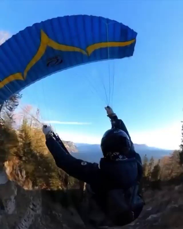 Honestly, isn't a wingsuit for newbies or cowards?