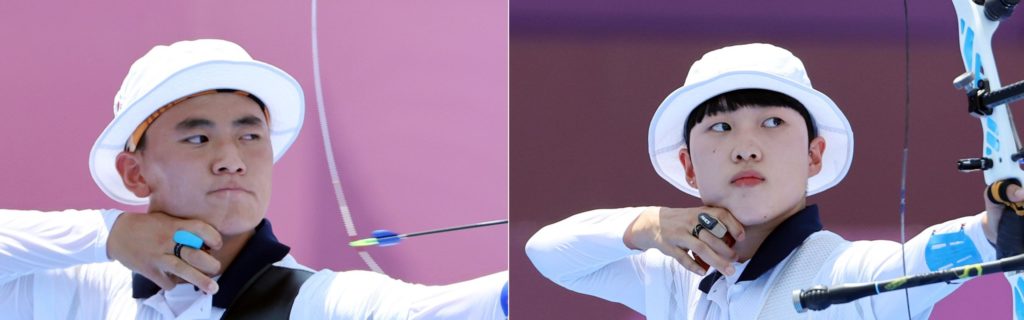 Breaking news: Ansan Kim Je-deok, gold medal in mixed archery!