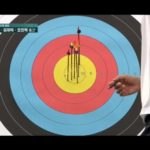 Target for 2 sets of men's archery finals.jpg