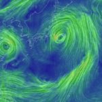 Typhoon situation around the Korean Peninsula