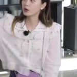 Mini jean skirt Jeon Somin