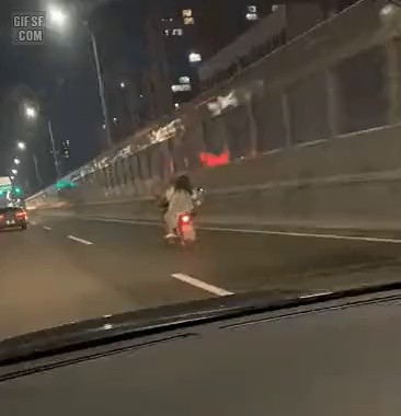 Without a dangerous helmet. GIF