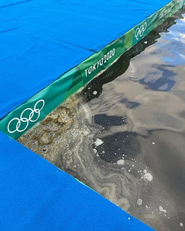 What's up with the bad water in the Olympics?