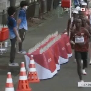 Marathon highlights at the Tokyo Olympics