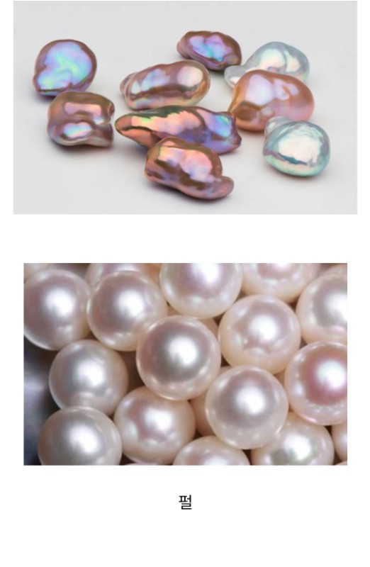 Before and after jewelry processing
