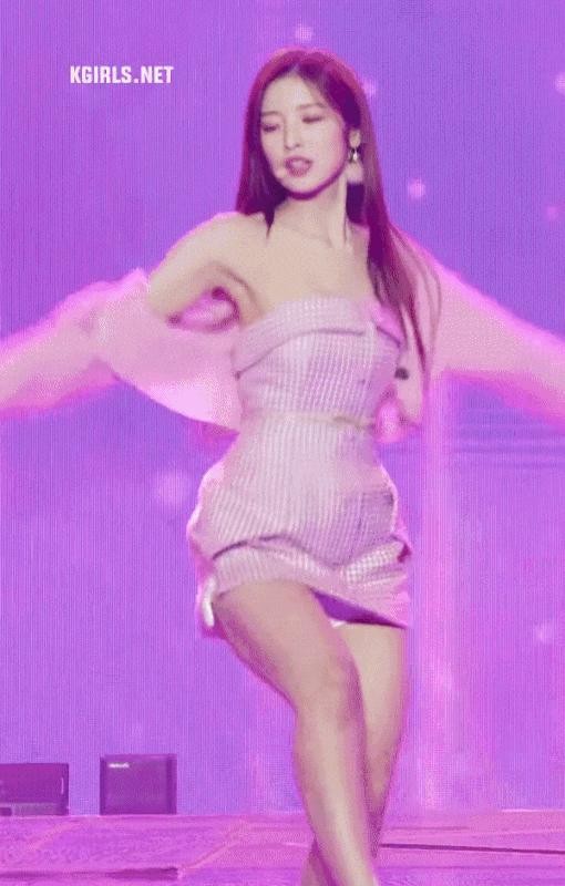OH MY GIRL's Arin Off-Shoulder.
