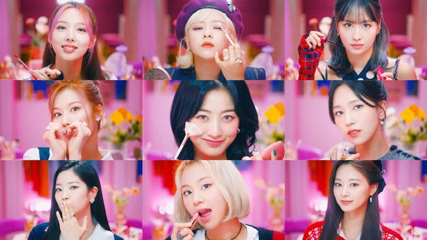 TWICE The Feels music video. The first teaser close-up version.
