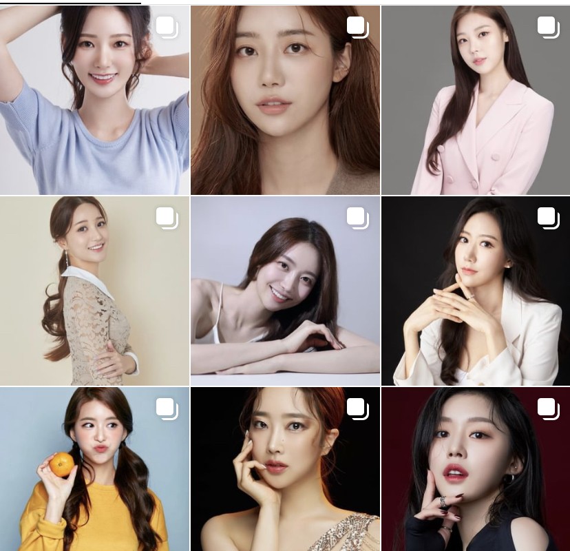 14 candidates for Miss Korea.