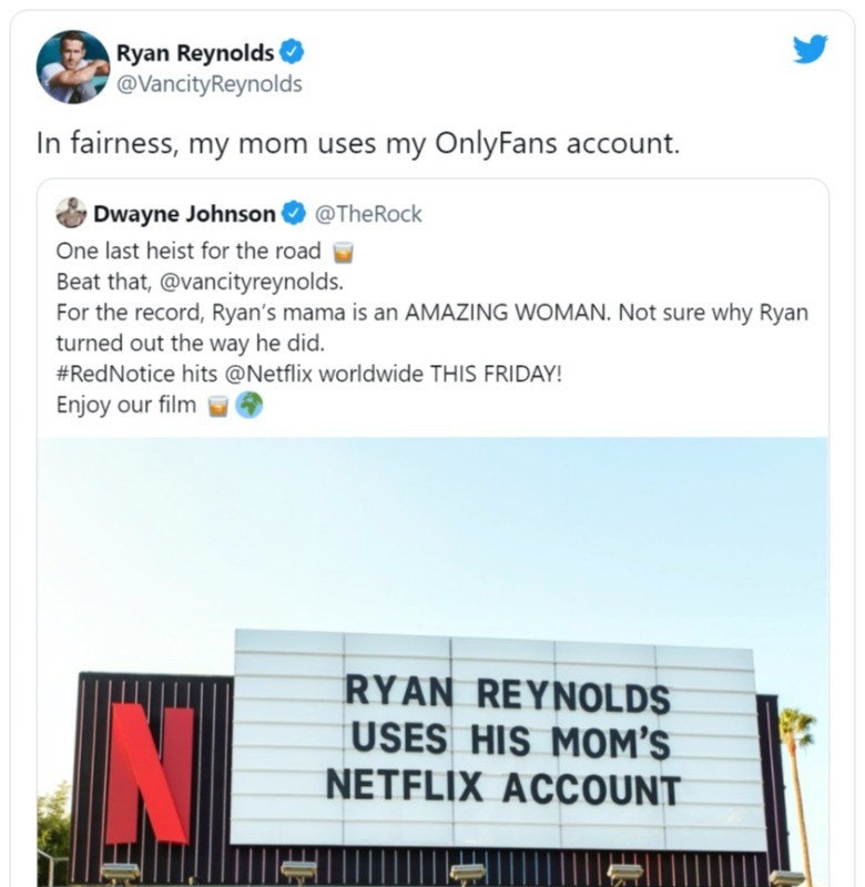 Ryan Reynolds' secret was revealed.