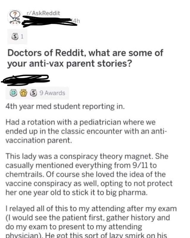 How to persuade a conspiracy theorist to reject vaccines.