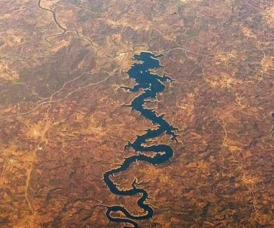 Portugal's Blue Dragon River.