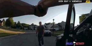 First-person view of the US police.