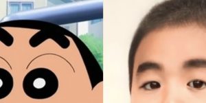 Ai's live-action of Shin Chan characters.