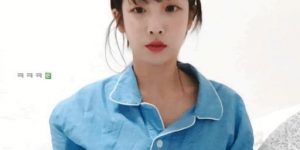 Lovelyz's pure pajamas, Yoo Ji-Ae.