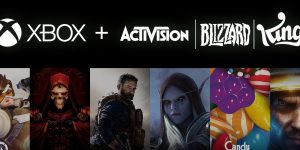 Microsoft Activision acquired Blizzard.