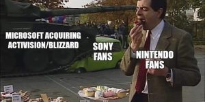 MS fan, Sony fan, Nintendo fan, update.