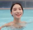 YouTuber Jeong Yerim in a swimsuit.