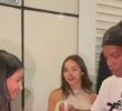Yeah, girls asking for an autograph from Ronaldinho, gif