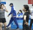 Women's short track speed skating, Choi Min Jeong. Lower body muscles.