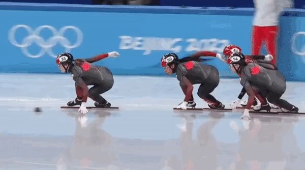 A short track item competition for the new type of Winter Olympics.