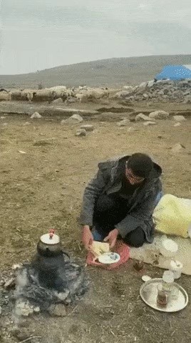Meal disaster gif.
