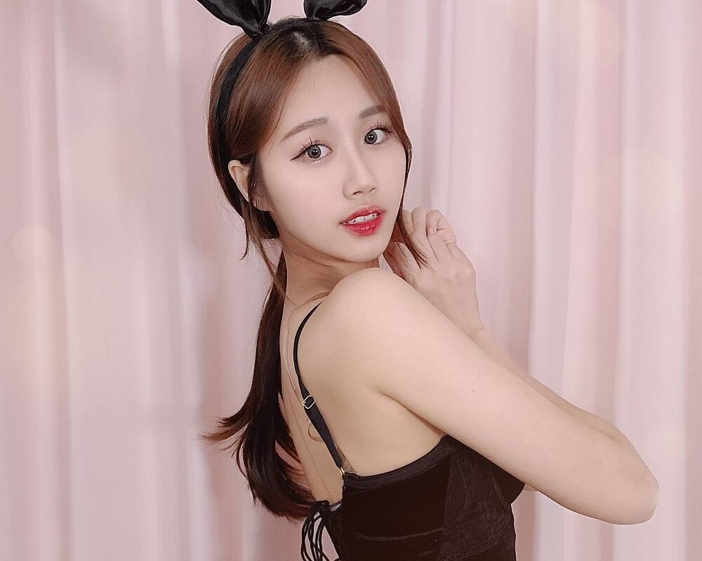 Park Yajeong bunny girl costume.