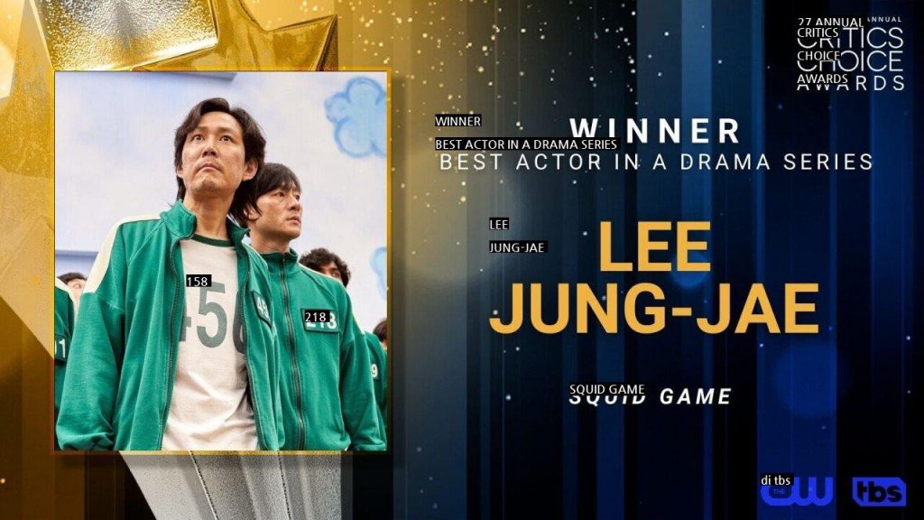 Lee Jung Jae won the Best Actor Award in the drama category.